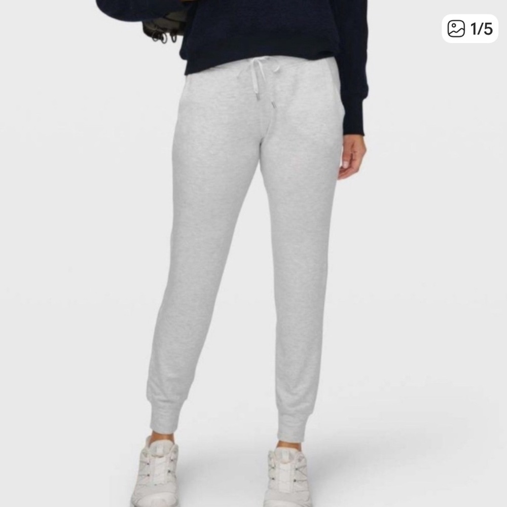 LULULEMON WARM DOWN JOGGER HEATHERED GREY Size 6